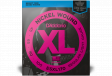 D`Addario ESXL170 XL NICKEL WOUND BASS REGULAR LIGHT DOUBLE BALL END (45-100): 1