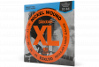 D`Addario ESXL110 XL NICKEl WOUND REGULAR LIGHT DOUBLE BALL END (10-46): 2