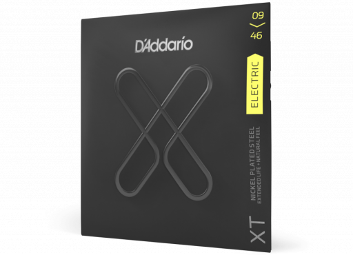 D`Addario XTE0946 XT ELECTRIC NICKEL PLATED STEEL SUPER LIGHT TOP / REGULAR BOTTOM (09-46): 3