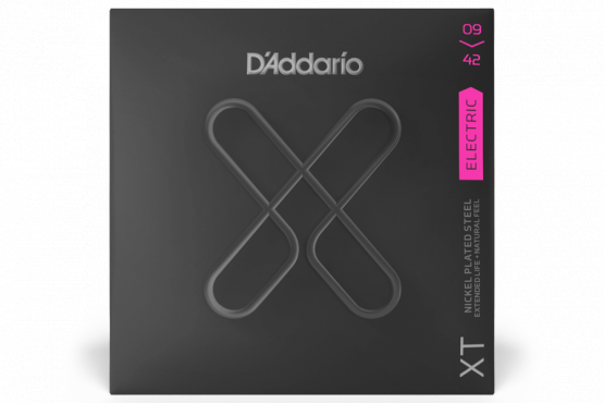 D`Addario XTE0942 XT ELECTRIC NICKEL PLATED STEEL SUPER LIGHT (09-42): 1