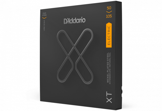 D`Addario XTB50105 XT BASS NICKEL PLATED STEEL MEDIUM (50-105): 2