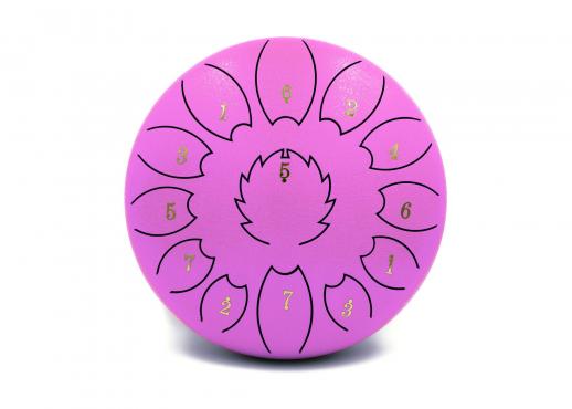 Fzone STD10I13N Purple STEEL TONGUE DRUM: 1