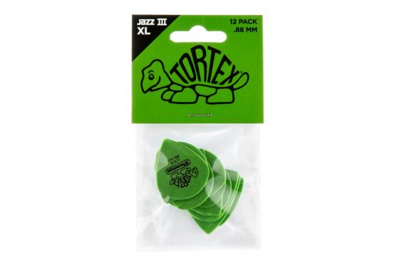 Dunlop Tortex Jazz III XL Pick .88 mm: 3