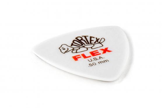 Dunlop Tortex Flex Triangle Pick .50 mm: 2