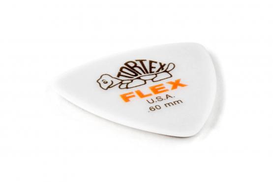 Dunlop Tortex Flex Triangle Pick .60 mm: 2