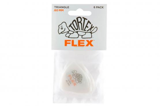 Dunlop Tortex Flex Triangle Pick .60 mm: 3