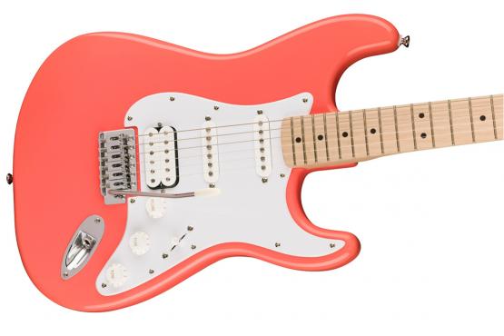 Squier by Fender Sonic Stratocaster HSS MN TAHITY CORAL: 3