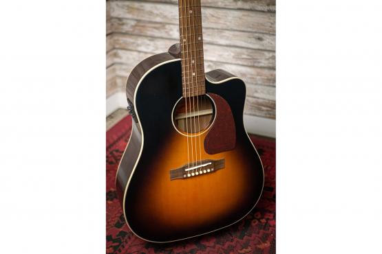 Epiphone J-45 EC Aged Vintage Sunburst: 4