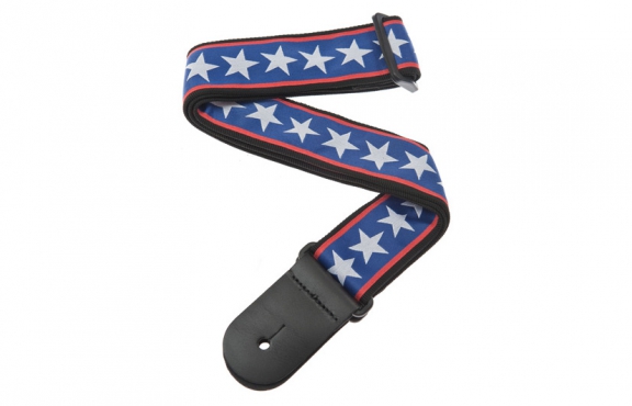 Planet Waves PW50A10 Woven Guitar Strap, Stars & Stripes: 1