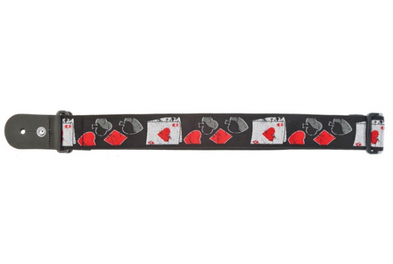 Planet Waves PW50D01 Woven Guitar Strap, Hold 'em: 2