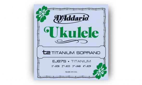 D`Addario EJ87S TITANIUM UKULELE SOPRANO: 1