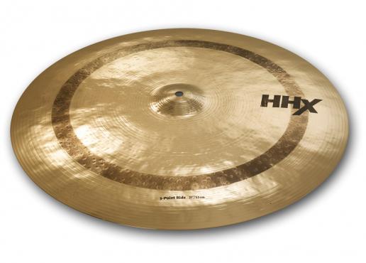 Sabian 21" HHX 3-Point Ride: 1