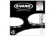 Evans ETPPC1CLR-R POWER CENTER CLEAR ROCK: 2