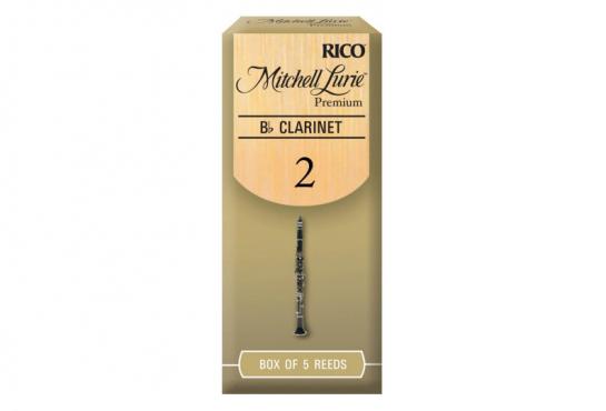 Rico Mitchell Lurie Premium - Bb Clarinet #2.0 - 5 Box: 1