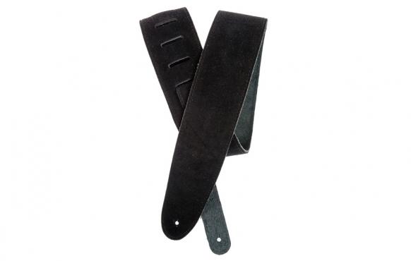 Planet Waves PW25SS00DX Suede Guitar Strap, Black: 1