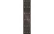 Planet Waves PW25VNRR00DX Blasted Leather Guitar Strap, Black with Brass Rivets: 2