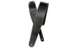 Planet Waves PW25LS00DX Classic Leather Guitar Strap with Contrast Stitch, Black: 1