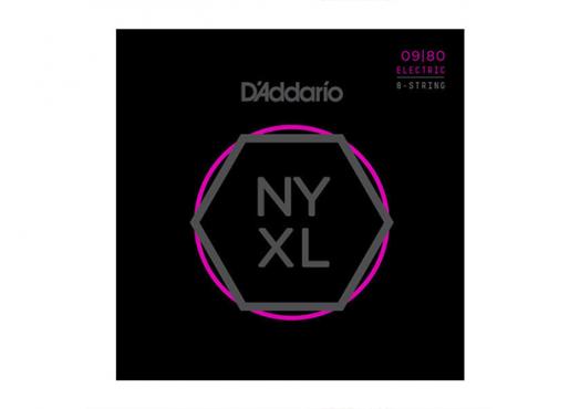 D`Addario NYXL0980 NYXL SUPER LIGHT 8-STRING 09-80: 1