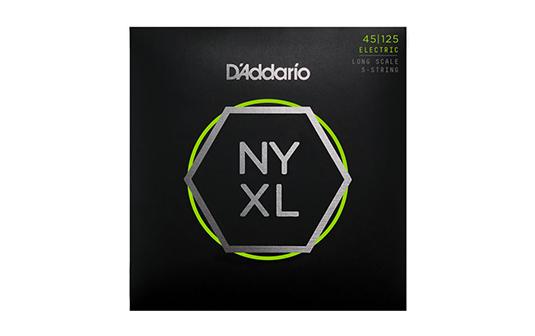 D`Addario NYXL45125 LT TOP/MED BTM 5 STRING 45-125: 1