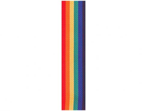 Planet Waves PWS111 Polypropylene Guitar Strap, Rainbow: 3