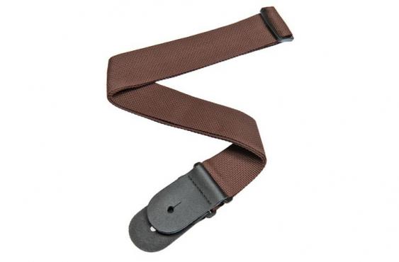 Planet Waves PWS109 Polypropylene Guitar Strap, Brown: 1